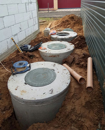Септики из бетонных колец под ключ в Лотошинском районе